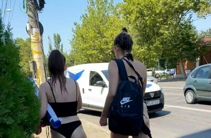 Imagine suprinsă în Constanța