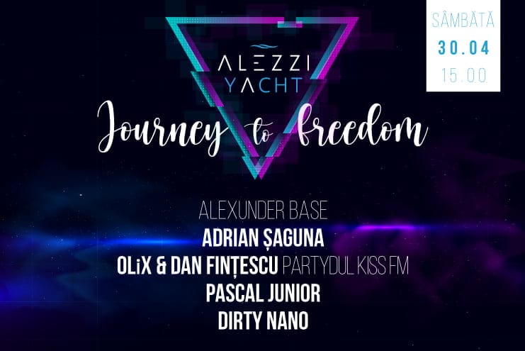 Alexunder Base, PARTYDUL KISS FM CU OLIX & DAN FINTESCU, Adrian Saguna, Dirty Nano, Pascal Junior