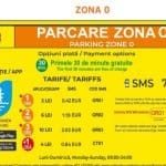 Opțiunea de parcare prin SMS