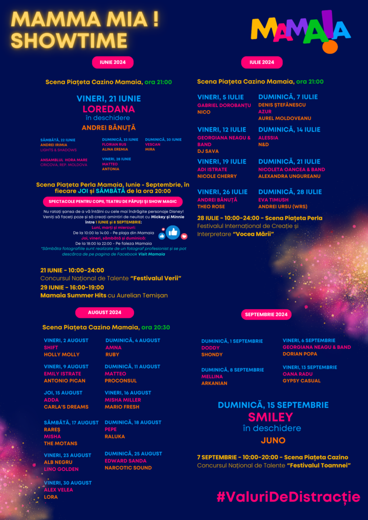 Evenimente Vara 2024 MAMAIA
