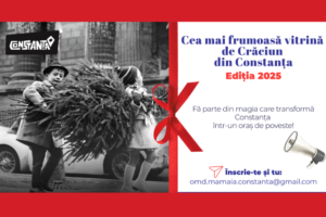 ediția 2025 a concursului „Cea mai frumoasă vitrină de Crăciun din Constanța”