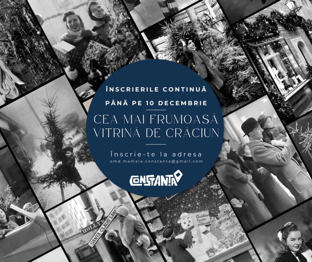 Constanța, orașul vitrinelor în sărbătoare: înscrierile în concurs continuă până pe 10 decembrie!