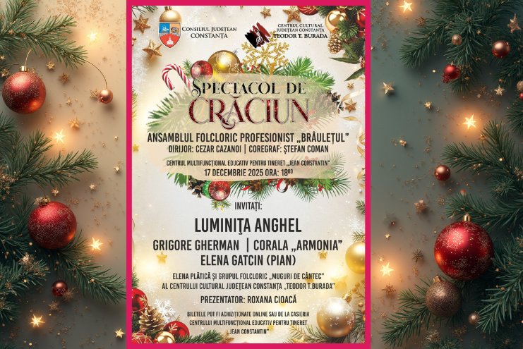 Seară de poveste la Constanța - Concert magic de Crăciun