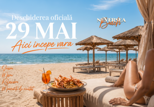 Neversea Beach: 29 mai și 1 iunie, patru zile de mare, muzică, joacă, relaxare și vibe de vacanță