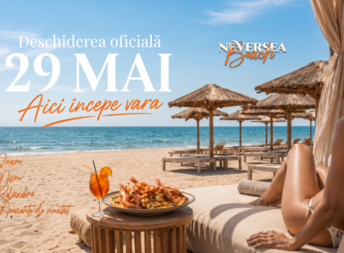 Neversea Beach: 29 mai și 1 iunie, patru zile de mare, muzică, joacă, relaxare și vibe de vacanță