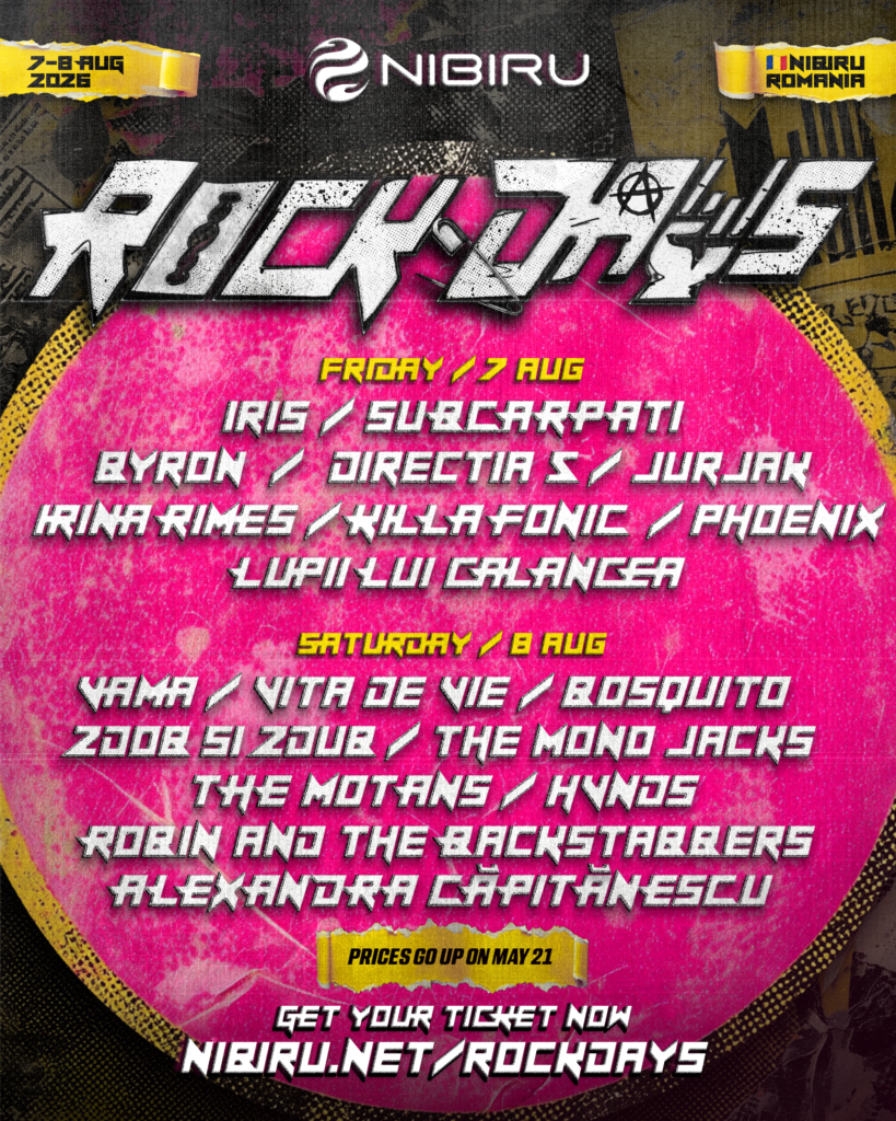 Cu un lineup care traversează mai multe etape ale muzicii rock din România, festivalul reunește atât nume legendare, cât și artiști care definesc noul val alternativ.