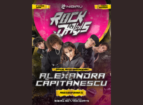 Alexandra Căpitănescu, direct de pe scena Eurovision pe scena ROCK DAYS la NIBIRU