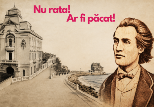 Pe urmele lui Eminescu prin Constanța: tur cultural gratuit, duminică, de la Statuia Lupoaicei