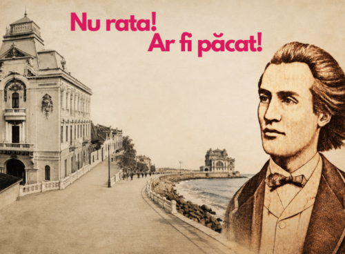 Pe urmele lui Eminescu prin Constanța: tur cultural gratuit, duminică, de la Statuia Lupoaicei