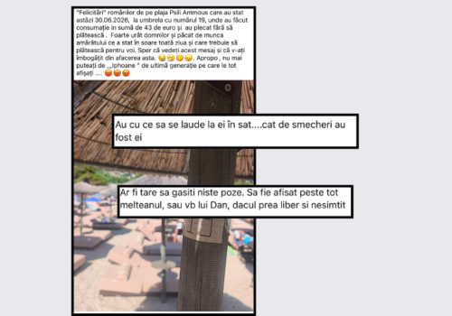 Români acuzați că au fugit fără să plătească pe o plajă din Thassos. Scandalul care a aprins internetul