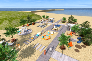 Neversea Beach pregătește primul parc incluziv pe plajă pentru copiii cu dizabilități