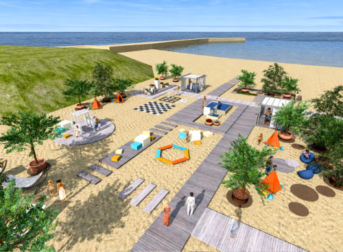 Neversea Beach pregătește primul parc incluziv pe plajă pentru copiii cu dizabilități