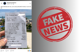 „Taxa pentru vedere la mare” de 199 de lei. Cum a înghițit Facebook un bon fals din Mamaia