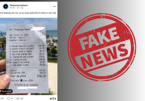 „Taxa pentru vedere la mare” de 199 de lei. Cum a înghițit Facebook un bon fals din Mamaia