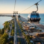 Telegondola Mamaia, între demolare și autostradă prin aer. Ce ar trebui făcut, de fapt, cu simbolul stațiunii