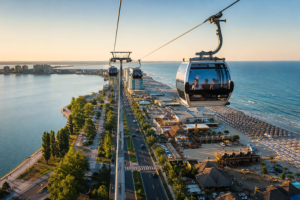 Telegondola Mamaia, între demolare și autostradă prin aer. Ce ar trebui făcut, de fapt, cu simbolul stațiunii