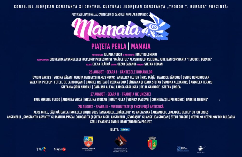 Festivalul Național al Cântecului și Dansului Popular Românesc „Mamaia” - trei seri în care România își spune povestea prin cântec și dans