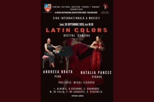 „Latin Colors” - Recital cameral instrumental dedicat Zilei Internaționale a Muzicii, la Centrul „Jean Constantin”