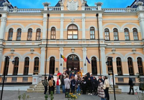 Conacul Manuc Bey din Hîncești, Republica Moldova – delegația ANAT în vizita de documentare