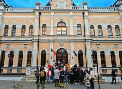 Conacul Manuc Bey din Hîncești, Republica Moldova – delegația ANAT în vizita de documentare